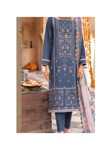 Robe chemise à manches longues brodée pour femme Nouvelle collection pakistanaise Shalwar Kameez avec soie et rayonne pour les fêtes et les mariages - Product Image 6