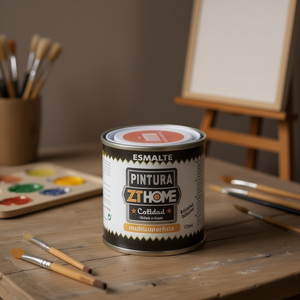Peinture acrylique beige en pot de 125 ml - Product Image 2