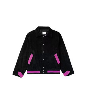 Chaqueta Casual de Lona para Hombre, Estilo Universitario, con Logotipo Frontal, Uniformes Escolares, Ropa Deportiva, Ropa Urbana, Chaqueta Cómoda para Invierno - Product Image 5