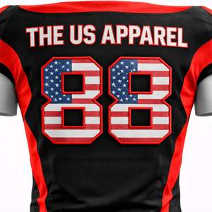 Uniforme de football américain personnalisé de haute qualité, concevez vos propres vêtements de sport, y compris des maillots et des hauts, service OEM - Product Image 3