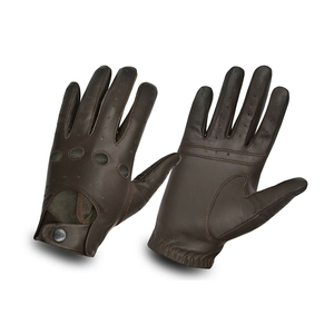 Gants de conduite unisexes en cuir de daim, protection UV, doigts entiers, confortables, forte adhérence, imperméables, vente en gros pour l'hiver en ville - Product Image 5