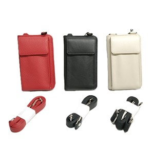 Sacs bandoulière en cuir, pochettes pour téléphone portable, porte-cartes RFID, porte-monnaie de taille, portefeuilles unisexes, porte-passeport, sacs de voyage à bandoulière - Product Image 1
