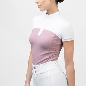 Camisetas de Equitación Personalizadas, Transpirables, de Secado Rápido, Reversibles, 100% Poliéster, Ropa Ecuestre para Mujer, para Entrenamiento - Product Image 3