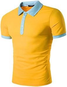 Polo de sport pour homme 100% polyester, séchage rapide, respirant, manches courtes, vêtement de sport - Product Image 3