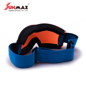 Masque de ski sans monture à lentille cylindrique avec design léger anti-buée et protection UV pour l'extérieur - Product Image 6