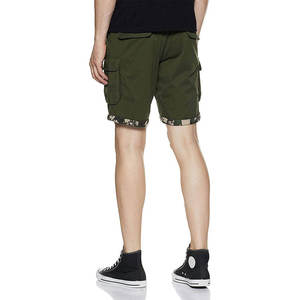 Shorts cargo pour homme en coton Ripstop, décontractés, multi-poches, coupe ample, vêtements de sport d'extérieur, shorts de course à pied multi-poches - Product Image 4