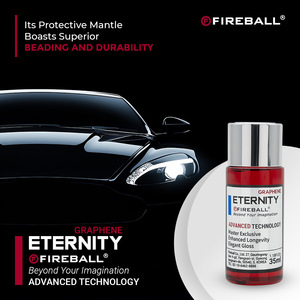 Revêtement céramique au graphène Fireball Eternity 105 ml (3 x 35 ml) Durabilité 10 ans Bouclier hydrophobe Résistant aux produits chimiques Effet miroir - Product Image 3