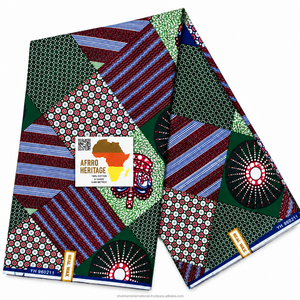 Tela Ankara con Estampado Africano, Material Textil Premium para Confección de Ropa Femenina, Costura y Manualidades - Product Image 6