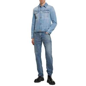 Chaqueta Vaquera con Logotipo Personalizado, Mangas Abiertas con Botones, Moda Urbana de Alta Calidad, Último Estilo, Chaqueta Vaquera Lavada para Hombre - Product Image 6