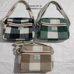 Sacs photo de voyage en coton Sacs en chanvre de mode design Vente en gros d'Inde Mix Designs Sacs de mode en chanvre - Product Image 4