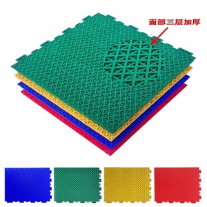 Dalles de sol en vinyle antidérapantes et résistantes à l'usure pour terrains de basketball extérieurs en PP, idéales pour le sport et la conception graphique. - Product Image 3