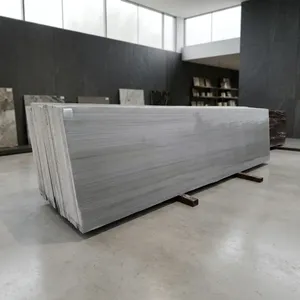 Factory Direct Teakwood Gray Granite Natural <b>Stone</b> Slabs Custom Size Available with Wood Grain Pattern for Flooring Interior - Product Image 1