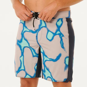 กางเกงขาสั้นลำลองผู้ชายลดราคา ดีไซน์ใหม่ เอวสูง แห้งเร็ว ระบายอากาศได้ดี เหมาะสำหรับเล่นกีฬาและว่ายน้ำ - Product Image 1