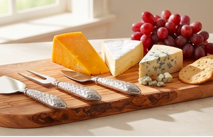 Elegant <b>Cheese</b> <b>Knife</b> <b>Set</b> Stainless Steel Handle Dishwasher Safe Kitchen Tools For <b>Cheese</b> Serving Use And Hotel Use - Product Image 5