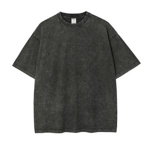 เสื้อยืดผู้ชายไซส์ใหญ่ สีดำ ผ้าฝ้าย 100% แขนสั้น คอกลม สไตล์ลำลอง ผ้าเจอร์ซีย์ฟอก ทรงปกติ ยาวปกติ สีพื้น ระบายอากาศได้ดี - Product Image 5