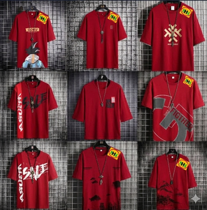 เสื้อยืดผู้ชายแบบถักนิตติ้งสั่งทำพิเศษ OEM น้ำหนัก 180 กรัม ไซส์ใหญ่พิเศษ ผ้าฝ้าย 100% คุณภาพสูง เนื้อหนา ใส่สบาย สีพื้น - Product Image 1