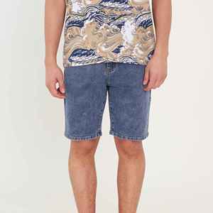 กางเกงยีนส์ขาสั้นผู้ชายคุณภาพดีรุ่นใหม่ ผลิตในปากีสถาน รับผลิตแบบ OEM - Product Image 2