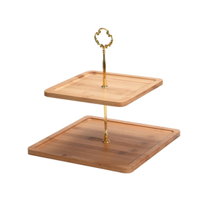ชั้นวางเค้กไม้ดีไซน์ทันสมัยสำหรับเค้ก ขนมอบ คัพเค้ก และของหวาน - Product Image 5