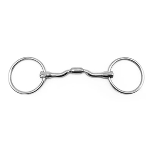 Anillo Suelto de Acero Inoxidable de Edición Limitada con Diseño de Bocado de Caballo y Eslabón Francés, Equipo de Equitación, Proveedor Mayorista Premium de Artículos Ecuestres - Product Image 1