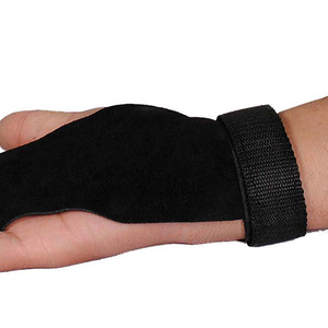 Customizable Cowhide Leather Gymnastics Hand Grips for Weightlifting Fitness Exercise Workout Powerlifting Non-Slip Gym <b>Training</b> - Product Image 3