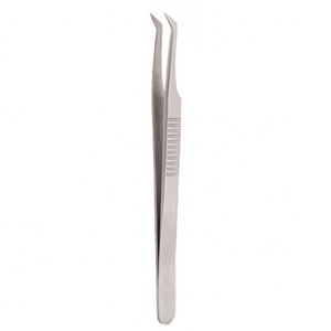Pince à cils en acier inoxydable Instrument de beauté pince à cils en gros de la meilleure qualité - Product Image 1