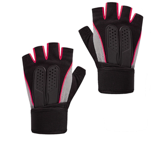 Gants de cyclisme fitness personnalisés demi-doigts pour hommes et femmes, respirants, avec support de poignet, pour la musculation, imperméables et ajustables - Product Image 6
