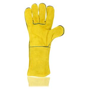 Welding protection <b>Gloves</b> Mechanic Protection Working Safety Workers Welding Hunting Cowhide Leather Motorcycle <b>Gloves</b> - Product Image 3