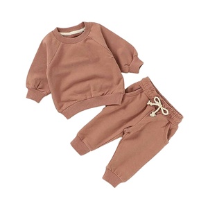 Conjunto de Chándal Personalizado para Bebé Niño, Azul Marino, Sudadera con Capucha y Cremallera Completa, Pantalones Deportivos, Impresión de Nombre Personalizada, Algodón Sólido, Invierno - Product Image 2