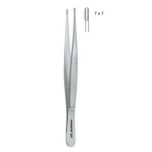 Ensemble d'instruments chirurgicaux en acier inoxydable de 4,75 pouces, équipement médical professionnel avec pinces à tissus Adson Brown - Product Image 6