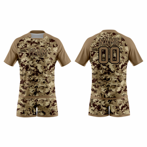 Conjunto de Uniforme de Fútbol Personalizado para Clubes Deportivos, Camiseta de Fútbol Unisex de Manga Corta con Estampado Sublimado, Uniforme de Entrenamiento para Equipos de Fútbol - Product Image 5