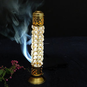 Quemador de Incienso Portátil con Cristales, para Varillas de Incienso, con Cuentas de Cristal, Quemador de Incienso de Lujo a las Mejores Precios - Product Image 4
