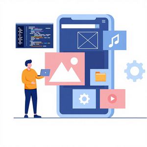 Plataforma Profesional Híbrida para Aplicaciones Móviles con Desarrollo Multiplataforma, Notificaciones Push e Integración de API - Product Image 1
