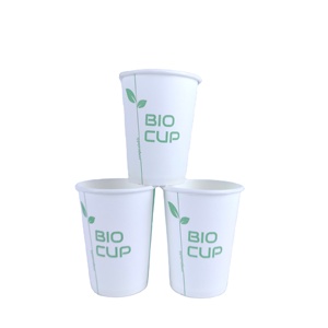 Vasos biodegradables compostables desechables para bebidas frías, para smoothies, jugos, café, fiestas, catering, venta al por mayor - Product Image 4