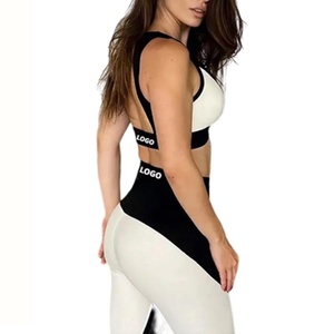 Conjunto de Yoga para Mujer de Primera Calidad, Diseño Sólido, Transpirable, Ligero, de Secado Rápido, Ecológico, Cintura Media, Ropa Deportiva para Gimnasio - Product Image 3