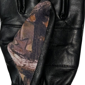 Camo Leather <b>Gloves</b> Twill Style Outdoor Full Finger Driving <b>Gloves</b> OEM Wholesale Hunting Workwear Winter <b>Gloves</b> <b>For</b> <b>Men</b> - Product Image 5