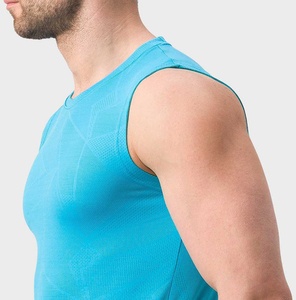 Camiseta sin Mangas para Hombre, Precio al por Mayor, Mejor Calidad, Transpirable, Informal Elegante, Tejida en Poliéster/Algodón, para Venta en Línea - Product Image 3