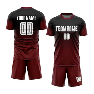 Ensemble d'uniformes de football d'hiver de haute qualité pour hommes, imprimé, séchage rapide, léger, 100 % polyester, logo personnalisé sublimé - Product Image 1