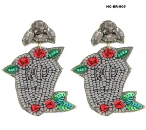 Pendientes de Aro de Moda para Mujer con Detalle Decorativo de Corona y Corazón, Joyería Elegante para Fiestas y Ocasiones Festivas - Product Image 1
