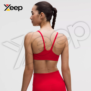 XEEP สปอร์ตบราโยคะคุณภาพสูงสำหรับผู้หญิง รุ่น XC-SB-19 สายรัดปรับได้ ระบายอากาศดี แผ่นรองถอดออกได้ รองรับได้ดี แห้งเร็ว - Product Image 2