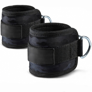 Correa de tobillo ajustable Factory Fitness con hebilla para entrenamiento de fuerza de piernas, correas de tobillo para máquinas de cable en el gimnasio - Product Image 1