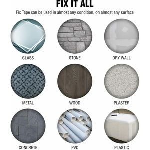Originale 8 'x 5' chiaro Fix nastro Premium materiali impermeabilizzanti - Product Image 6