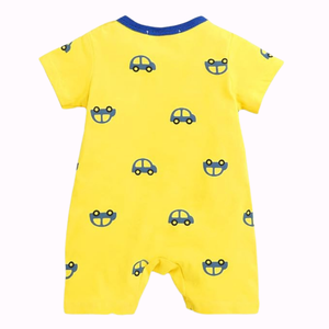 organic cotton custom design jumpsuit bamboo cotton newborn clothes rompers Baby Warm Rompers Baby jumpsuit manufacturer india - Product Image 3