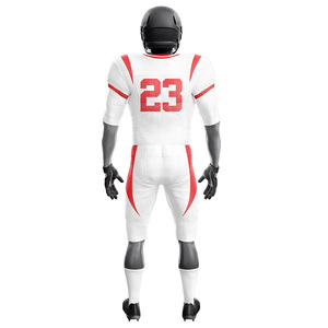 Uniforme de football américain haute performance, uniforme d'équipe de football américain personnalisé avec service d'impression du nom, du numéro et du logo du joueur - Product Image 3