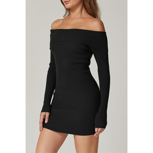 Robe de soirée élégante pour femme, robe de créateur personnalisée, col en V, manches longues, robe de soirée, robe de bal, robe de banquet - Product Image 4