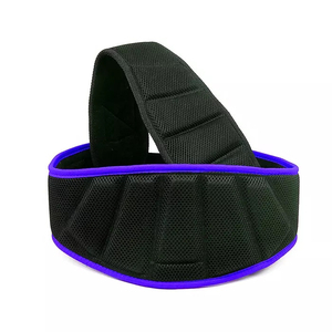 High Quality Custom Neoprene <b>Weight</b> Lifting Belt Soft Breathable Lightweight Double Support Non-Slip Unisex Fitness Gym <b>Training</b> - Product Image 3