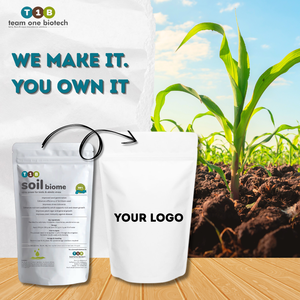 Engrais biologique rehausseur de fertilité du sol avec des mélanges microbiens de croissance des plantes - Product Image 2