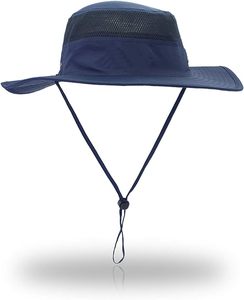 Chapeau Bob d'Été pour Hommes, Protection UPF, Chapeau de Surf, Chapeau de Golf à Bord Large, Imperméable, Chapeau Bob de Pêche Personnalisé pour la Pêche - Product Image 1