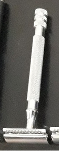 Wholesale Professional Stainless Steel <b>Barber</b> Shaving Razor Twin <b>Blade</b> High Quality Tool for Salon Grooming and OEM Branding - Product Image 3