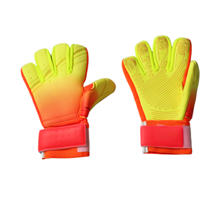 <b>Foam</b> Padded Goalkeeper Gloves Shock Absorption <b>Football</b> Soccer Goalie Gloves Non Slip Latex Palm Protective Wrist Band Wholesale - Product Image 2