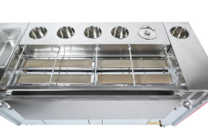 Máquina comercial de gas para hacer galletas de arroz (Guoba) para aperitivos crujientes y picantes, ideal para camiones de comida callejera, tiendas y restaurantes. - Product Image 6